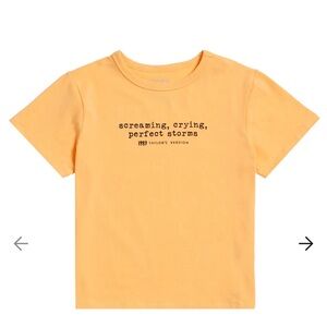 Taylor Swift 1989 SCREAMING, CRYING, PERFECT STORMS BABY T-SHIRT